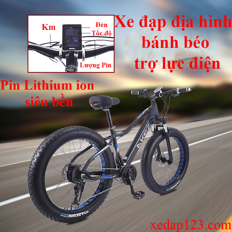Xe đạp bánh béo điện AZ 36V 10AH