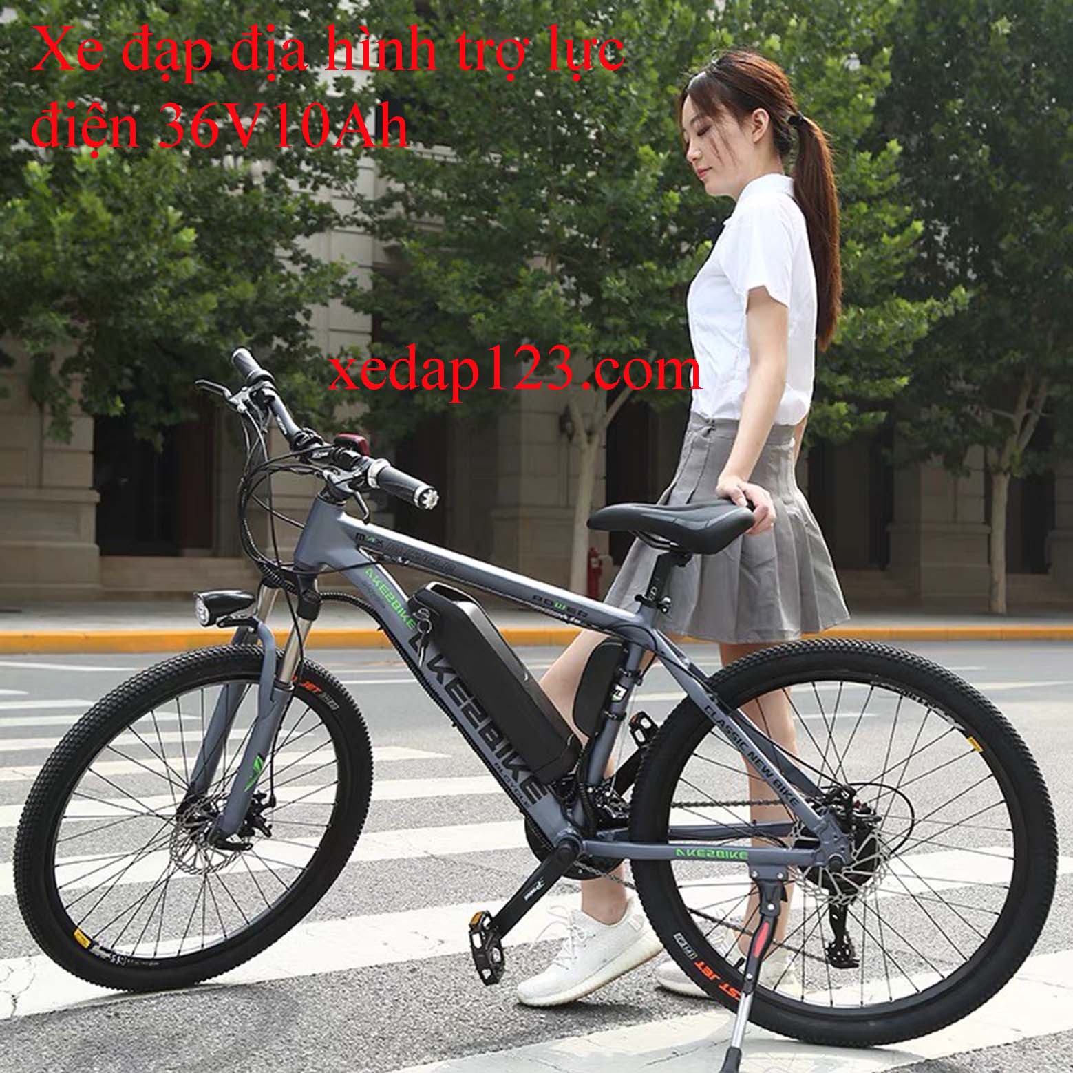 Xe đạp địa hình điện AK-373 36V10AH