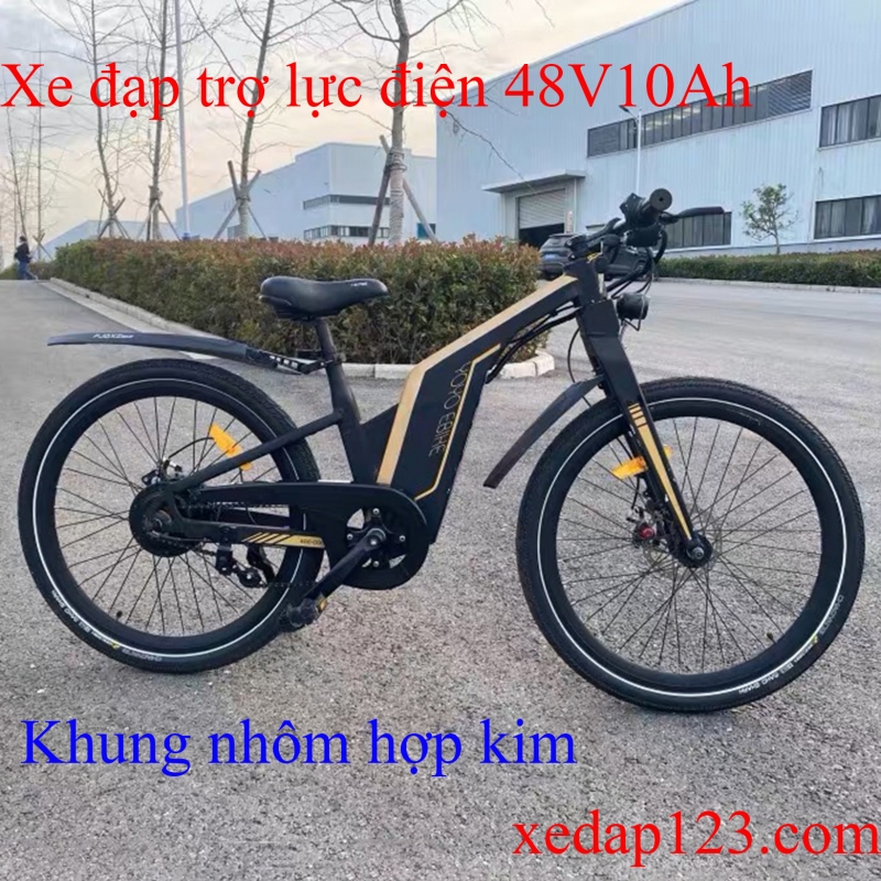 Xe đạp trợ lực điện khung nhôm 48V10Ah