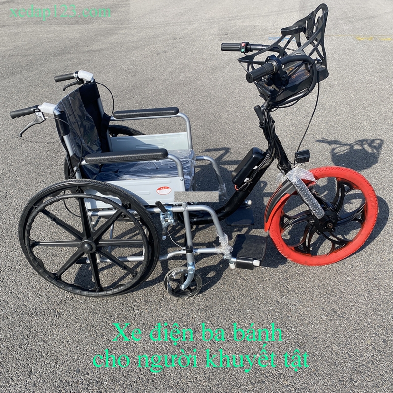 Xe điện ba bánh cho người già người khuyết tật
